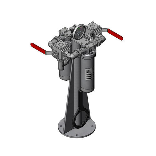 Картер для фильтра с картриджем - 2FU - Siga Filtration - для жидкостей / из нержавеющей стали / 2 уровня