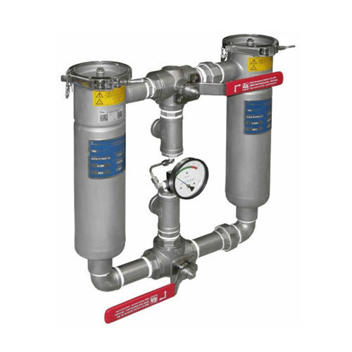 Картер для фильтра 2 уровня - Siga Filtration - с множеством отделений / для жидкостей / из нержавеющей стали