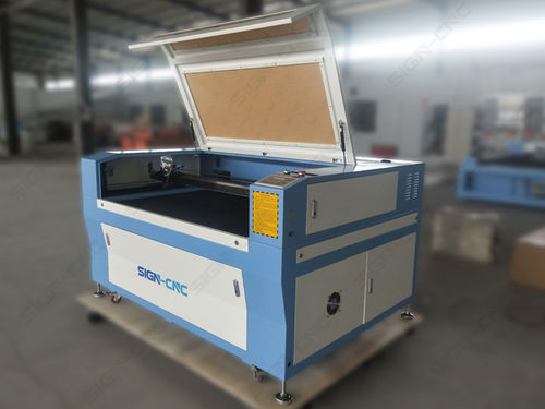 Станок для резки CO2-лазер - 1390C - Jinan Sign CNC Equipment Co., Ltd - для гравировки / с водяным охлаждением