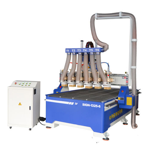 Станок для обрезки профилей ЧПУ - 1325 - Jinan Sign CNC Equipment Co., Ltd - 3 оси / с несколькими шпинделями