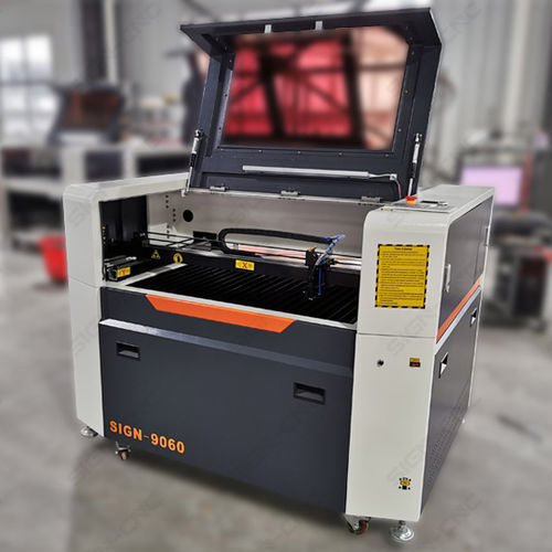 Станок для резки CO2-лазер - 9060A - Jinan Sign CNC Equipment Co., Ltd - для гравировки / с водяным охлаждением