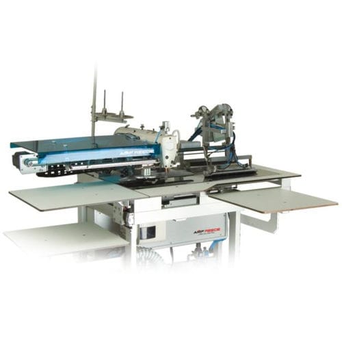 Швейная машина челночный стежок - PF-2200 - AMF Reece CR, s.r.o. - с двумя иглами / для ткани / фиксированная