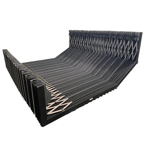 Изогнутый защитный сильфон - FoldPro Pantograph - SCC srl - из пластмассы / для станка