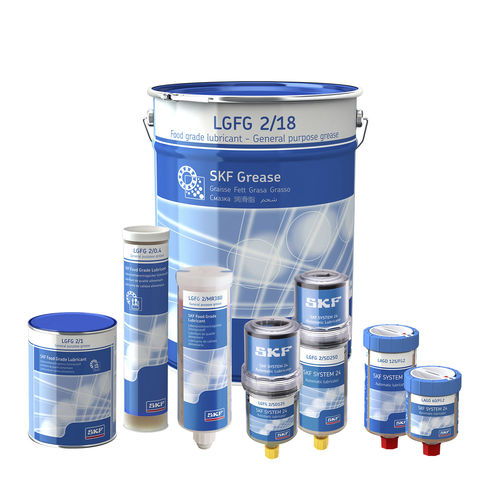 Консистентная смазка для питания - LGFG 2 - SKF Maintenance,Lubrication and Power Transmission - для смазки / на основе минерального масла / с кальциевым комплексом