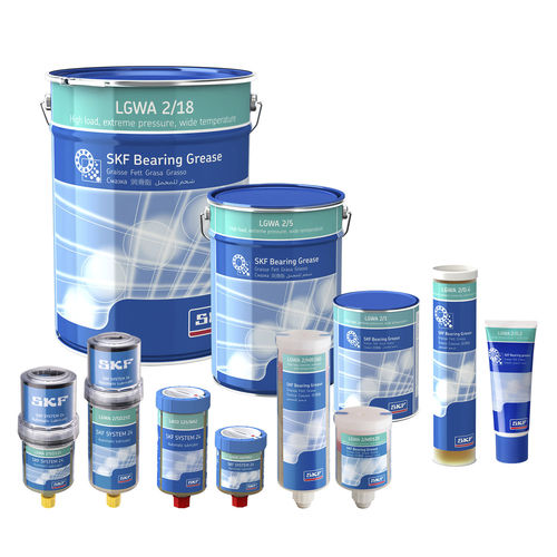 Консистентная смазка для смазки - LGWA 2 - SKF Maintenance,Lubrication and Power Transmission - с литиевым комплексом / для подшипника / для двигателя