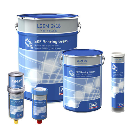 Консистентная смазка с высокой вязкостью - LGEM 2 - SKF Maintenance,Lubrication and Power Transmission - для смазки / литиевая / на основе минерального масла