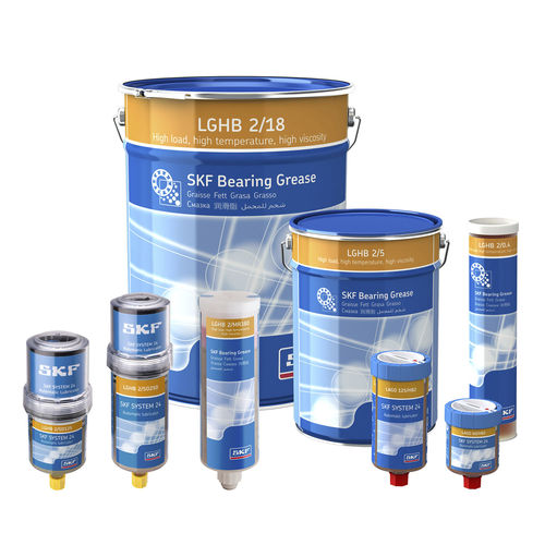 Консистентная смазка для смазки - LGHB 2 - SKF Maintenance,Lubrication and Power Transmission - на основе минерального масла / с кальциевым комплексом / для подшипника