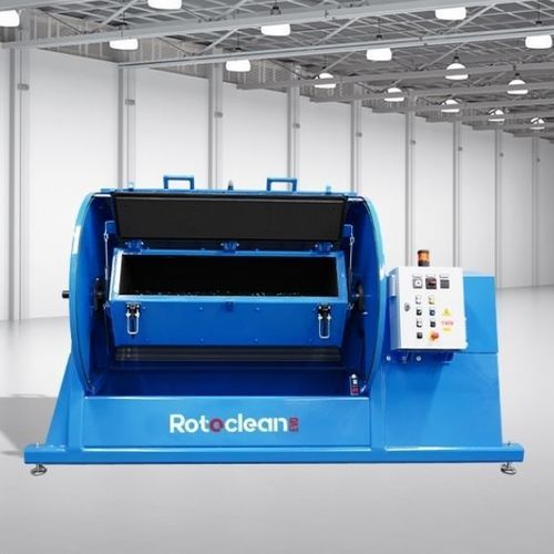 Бак для галтовки для отделки - Rotoclean EVO - SIDEROS Engineering - компактный / с вращающимся барабаном