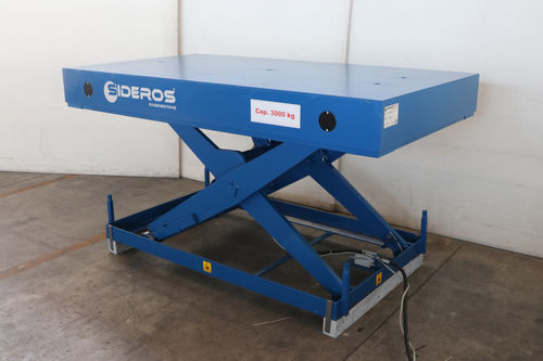 Ножничный подъемный стол - Scissor - SIDEROS Engineering - электрический / гидравлический / стационарный