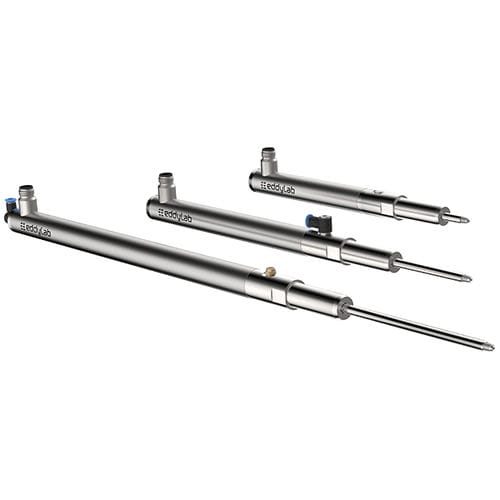 Линейный датчик перемещения - SLT series - eddylab GmbH - индуктивный / для промышленности