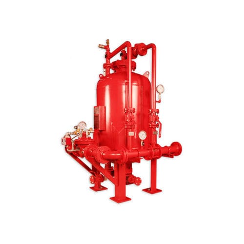 Резервуар для воды - HD FIRE PROTECT PVT. LTD. - для пенопласта / из нержавеющей стали / вертикальный