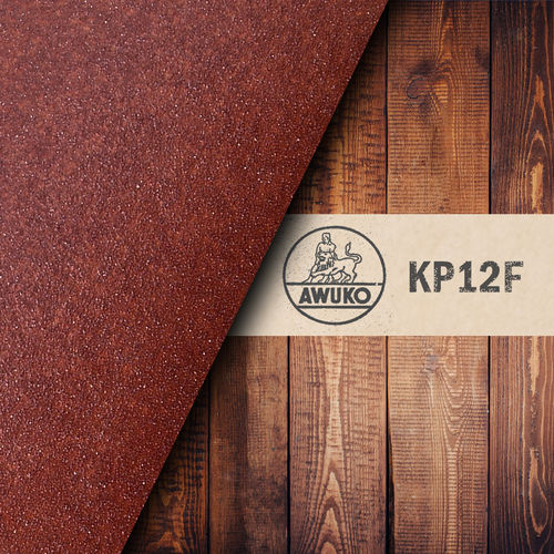 Абразив из оксида алюминия - KP12F - AWUKO ABRASIVES Wandmacher GmbH & Co. KG - из абразивной бумаги класса F / антистатический / для дерева