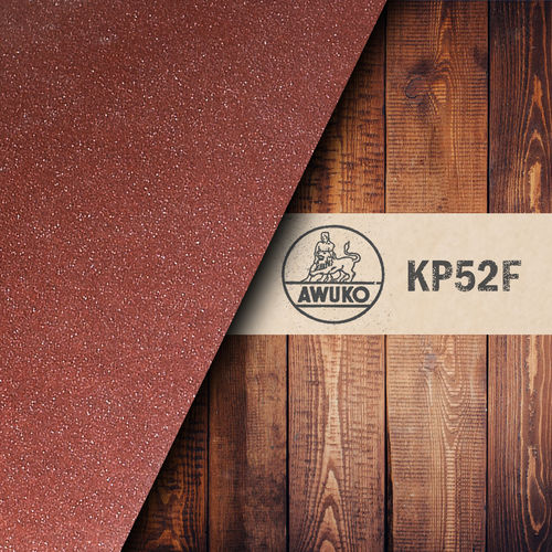 Абразив из оксида алюминия - KP52F - AWUKO ABRASIVES Wandmacher GmbH & Co. KG - из абразивной бумаги класса F / антистатический / для дерева