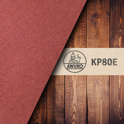 Абразив из оксида алюминия - KP80E - AWUKO ABRASIVES Wandmacher GmbH & Co. KG - из абразивной бумаги класса E / антистатический