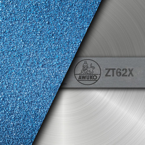 Абразив циркониевый электрокорунд - ZT62X - AWUKO ABRASIVES Wandmacher GmbH & Co. KG - из хлопка / для дерева / для металла