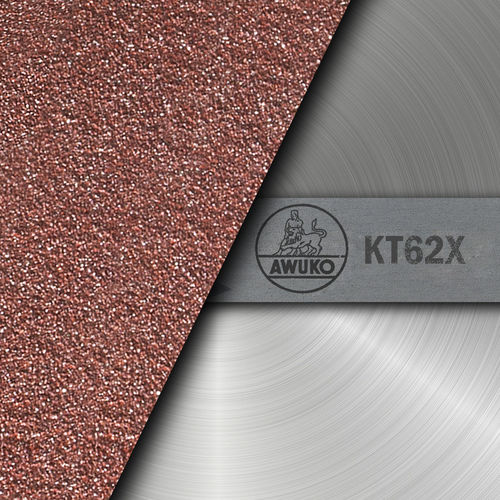 Абразив из оксида алюминия - KT62X - AWUKO ABRASIVES Wandmacher GmbH & Co. KG - из хлопка / для металла