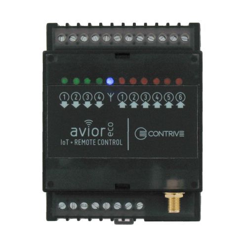 Программируемая автоматическая система на DIN-рейке - AviorEco  - Contrive - аналоговые входы / с цифровыми входами / с 4 входами