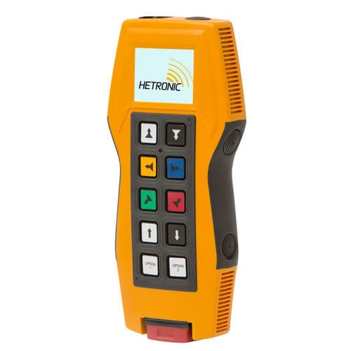 Пульт радиоуправления - ERGO 120 MFSHL - Hetronic, Inc. - с кнопками / промышленный / для мостового крана