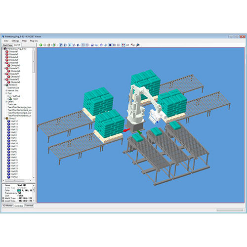 Программное обеспечение для палетирования - K-SPARC - Kawasaki Robotics GmbH - для интерфейса / для управления / робота