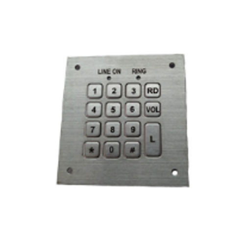 Цифровая клавиатура 15 клавиш - LP 3554 - LINEPRO CONTROLS PVT.LTD - встраиваемая / антивандальная / на заказ