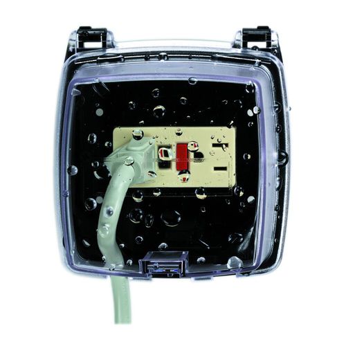 Настенный корпус - WP1020C series - Grässlin by Intermatic - прямоугольный / из пластика / для электронного оборудования