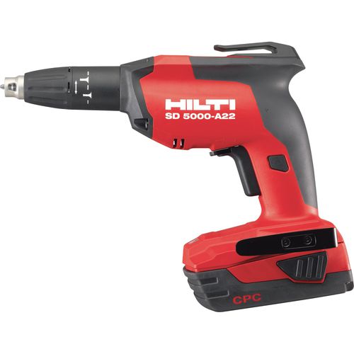 Беспроводной электрический шуруповерт - SD 5000-A22 02 - HILTI - модель пистолет / бесщеточный