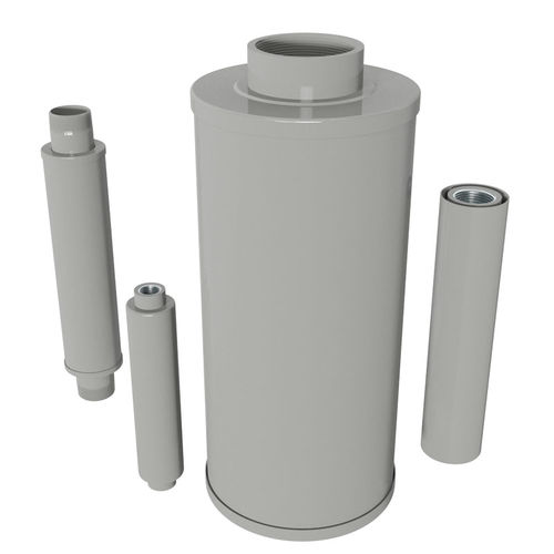 Глушитель для вентилятора - SLCR series - SOLBERG Filtration - для вентиляции / для канала / трубчатый