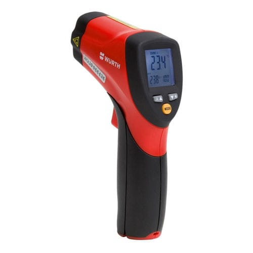 Инфракрасный термометр - 071553 110 - Adolf Würth GmbH & Co. KG - с цифровым индикатором / с лазерным указателем / подвижный