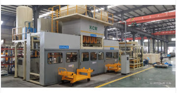 Формовочная машина чашки - KCM Machinery Manufacturing - автоматическая / вакуумная / многопозиционная