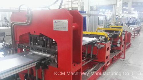 Линия профилирования для панелей - KCM Machinery Manufacturing - автоматическая / пробивка отверстий / с рольгангом