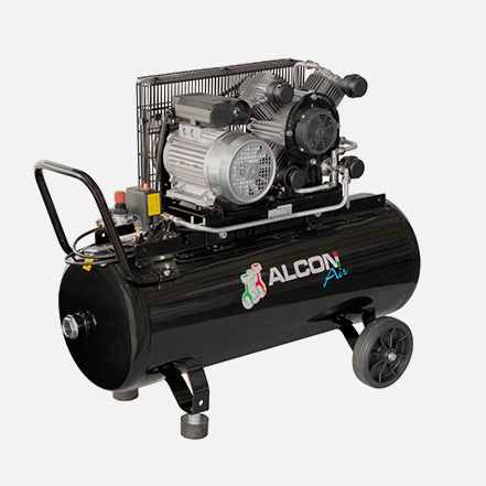 Поршневый компрессор - MOVABLE 100 C - ALCONAIR - воздушный / электрический / на роликах