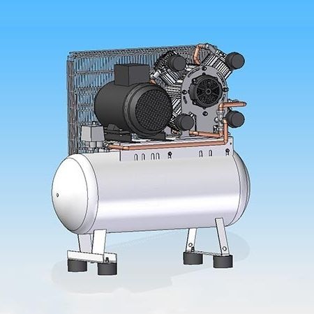 Поршневый компрессор - DD series - ALCONAIR - воздушный / электрический / стационарный