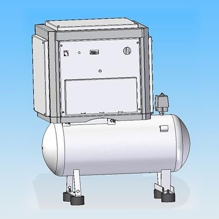 Поршневый компрессор - DENTAL DRY 25 – 30 – 50 SLC - ALCONAIR - воздушный / с электродвигателем / стационарный