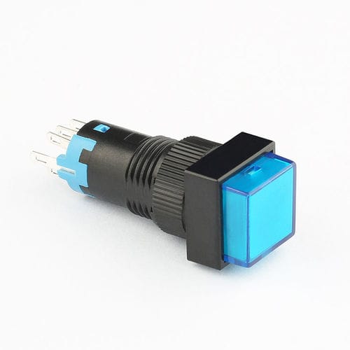 Пусковая кнопка IP40 - AD12 series - Shanghai Yongxing Electronic Switch Co.,Ltd - с подсветкой / крепление на панели / LED