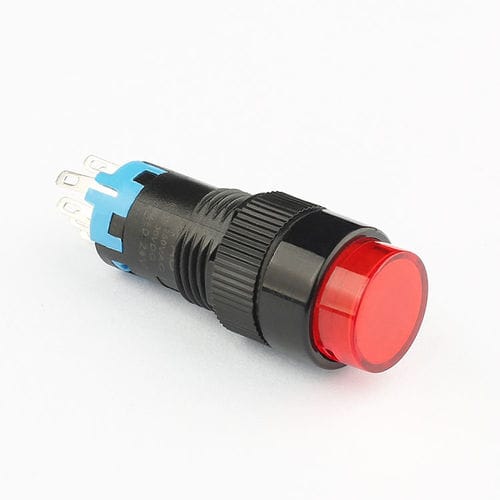 Пусковая кнопка IP40 - AD series - Shanghai Yongxing Electronic Switch Co.,Ltd - световая (светодиод) / моментальное срабатывание / круглая