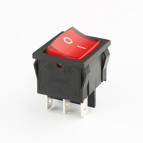 Клавишный переключатель -  KCD5-12-CA1B-B-R-01 - Shanghai Yongxing Electronic Switch Co.,Ltd - SPDT / IP40 / CQC