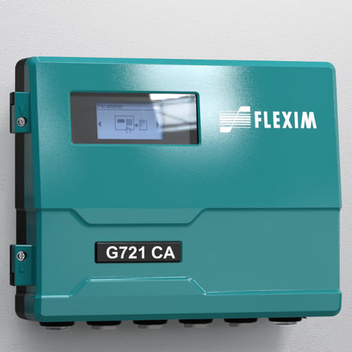 Ультразвуковой расходомер - FLUXUS G721 CA - EMERSON - FLEXIM - объемный / для воздуха / для сжатого воздуха
