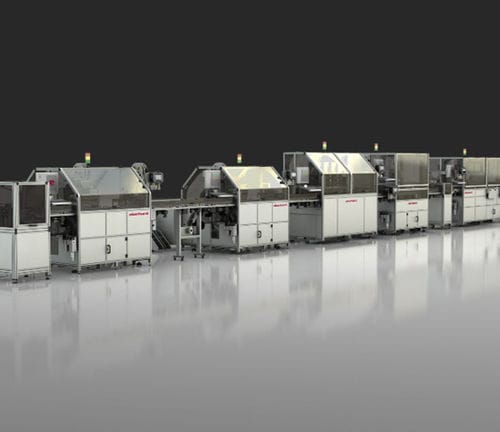 Автоматическая производственная линия - Eberhard AG Automations- und Montagetechnik - модульная