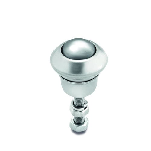 Шариковая опора из нержавеющей стали - KR-serie - TORWEGGE GmbH & Co. KG . - из стали / из полимера / с резьбовым стержнем
