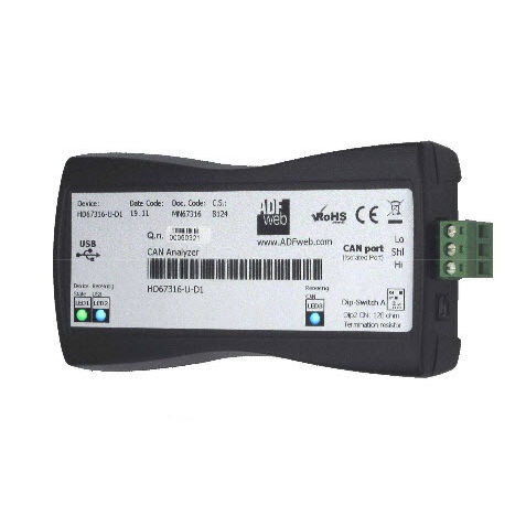 Преобразователь мощности - HD67390-U-D1 - ADFweb.com - USB / CAN / на DIN-рейке