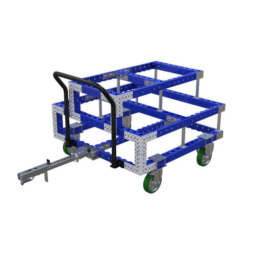 Тележка для разгрузочно-погрузочных работ - Q-100-0204  - FlexQube - из металла / для тяжелых грузов