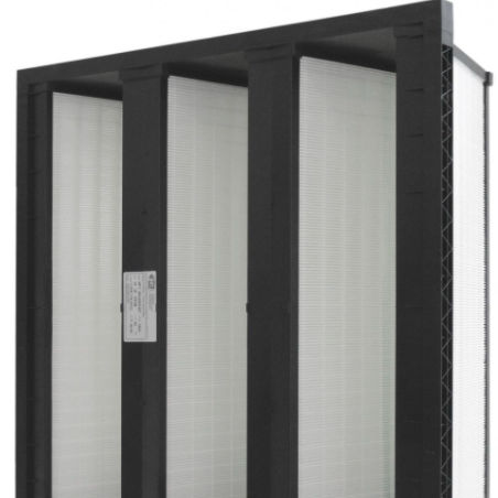 Рабочая часть фильтра для HEPA - MULTI-PAK 3V - F.C.R. SPA - из стекловолокна / складчатая