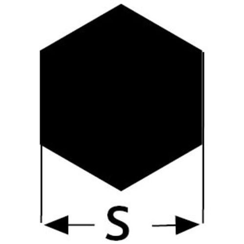 Строительный профиль - Aluminium, hexagon, EN AW-2007 (AlCuMgPb), 3.1645 - Klöckner & Co Deutschland GmbH