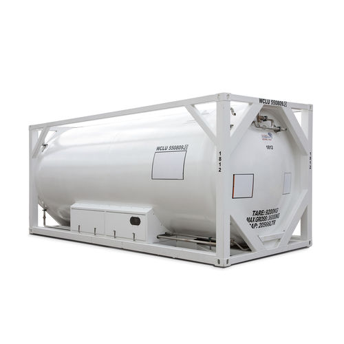 Резервуар для стокирования - ISO VAC 20 - CO2 - Wessington Cryogenics LTD - транспортный / азота / для сжиженного газа