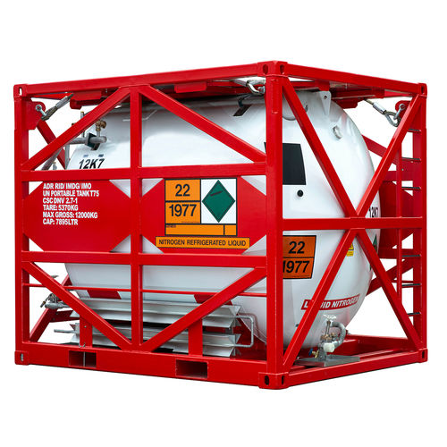 Резервуар для стокирования - ISO PACK 2000 - Wessington Cryogenics LTD - транспортный / азота / для сжиженного газа