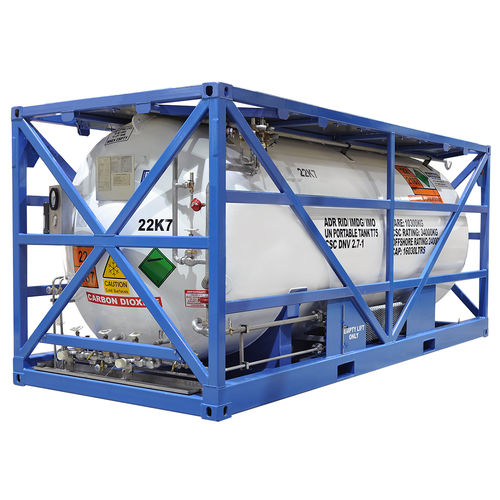 Резервуар для стокирования - ISO PACK 4000 - Wessington Cryogenics LTD - транспортный / азота / для сжиженного газа