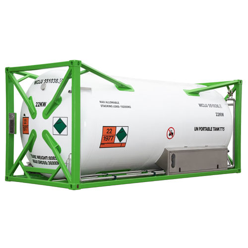 Резервуар для стокирования - ISO VAC 20 - Wessington Cryogenics LTD - транспортный / азота / для сжиженного газа