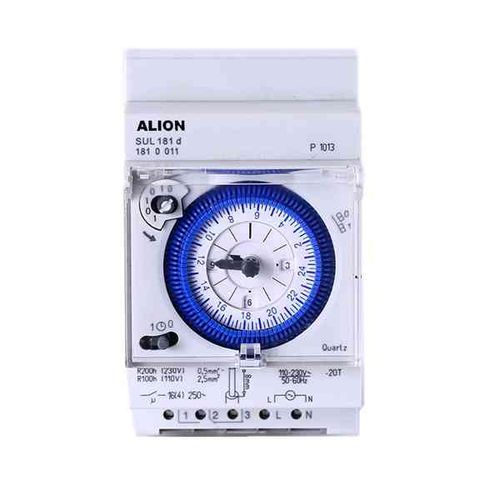 Аналоговый выключатель с часовым механизмом - SUL181d - Wenzhou ALION electronics Co.,Ltd - на DIN-рейке