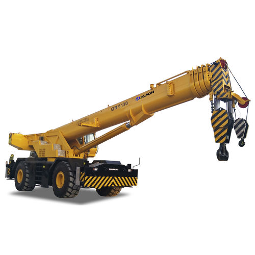 Мобильный башенный кран - RT130 - XUZHOU JIUFA CONSTRUCTION MACHINERY CO.,LTD - со стрелой / телескопический / для труднопроходимых участков местности