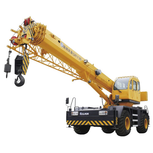 Мобильный башенный кран - RT35 - XUZHOU JIUFA CONSTRUCTION MACHINERY CO.,LTD - со стрелой / телескопический / для труднопроходимых участков местности